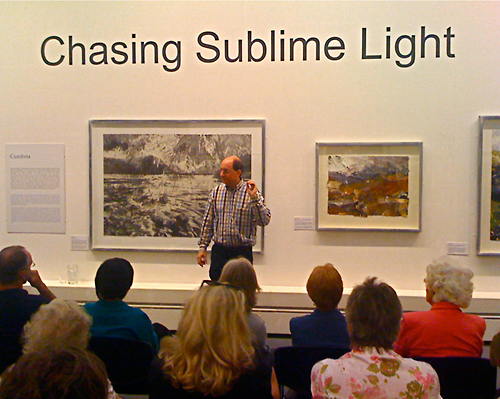 2010 Talk by David Tress, 'Chasing Sublime Light' exhibition, Astley Hall